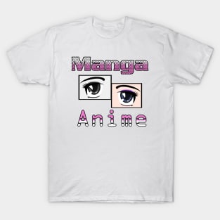 Manga Anime Eyes T-Shirt